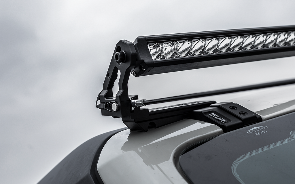 IRURI-RETURN Bronco Roof Light Mount with 52" Sliding Rail（a pair）