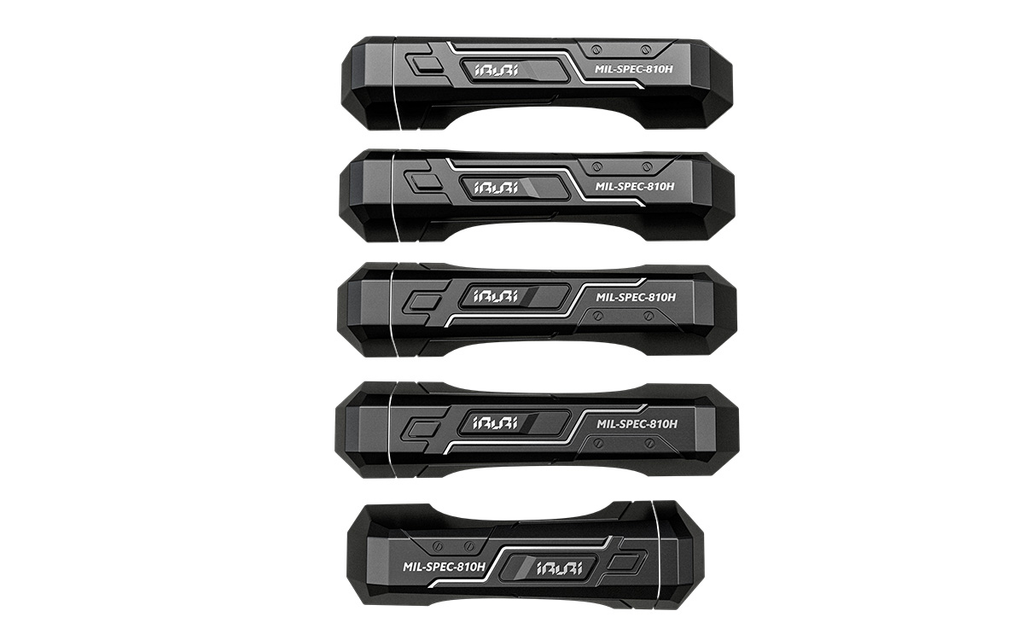 IRURI Door Handle Covers for Jeep Wrangler（5pcs Set）