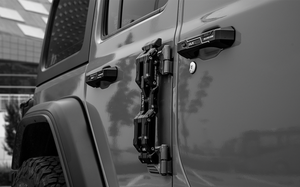 IRURI Door Handle Covers for Jeep Wrangler（3pcs Set）