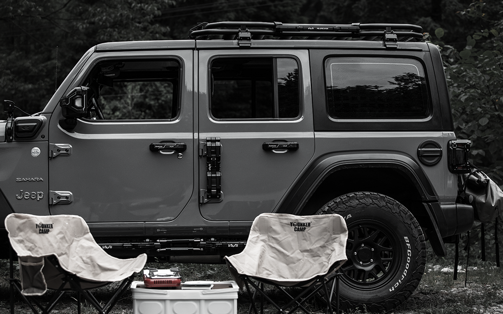 IRURI Door Handle Covers for Jeep Wrangler（3pcs Set）