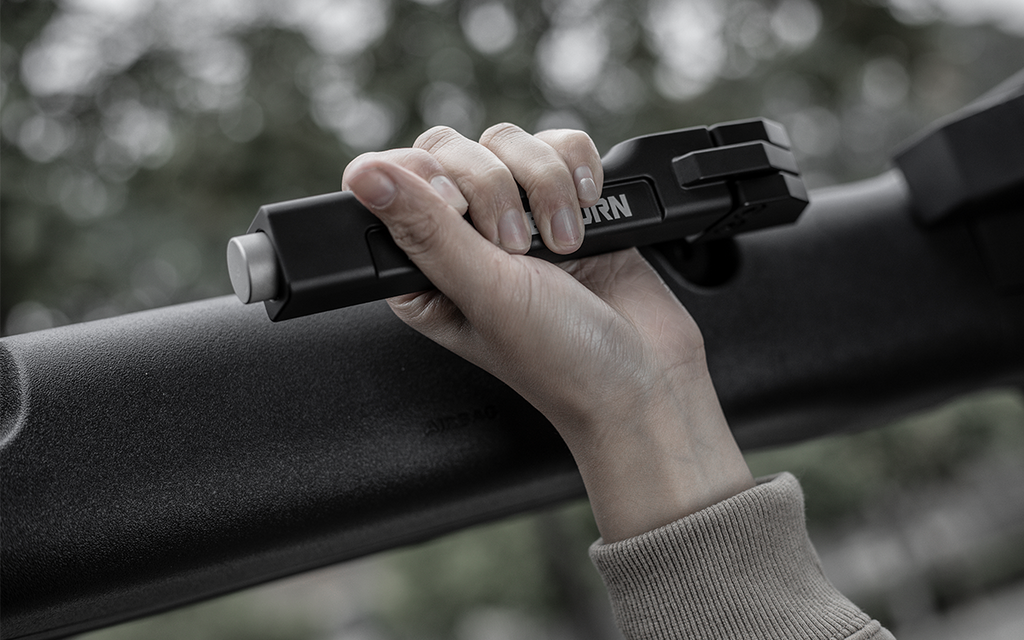 IRURI-RETURN Bronco Roof Access Grab Handle Set – BACK（a pair）
