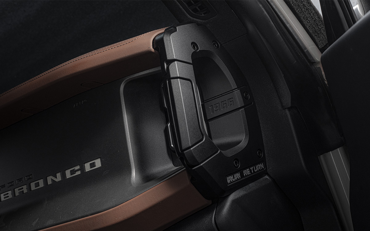 IRURI Bronco Center Console Side Grab Handles（a pair）