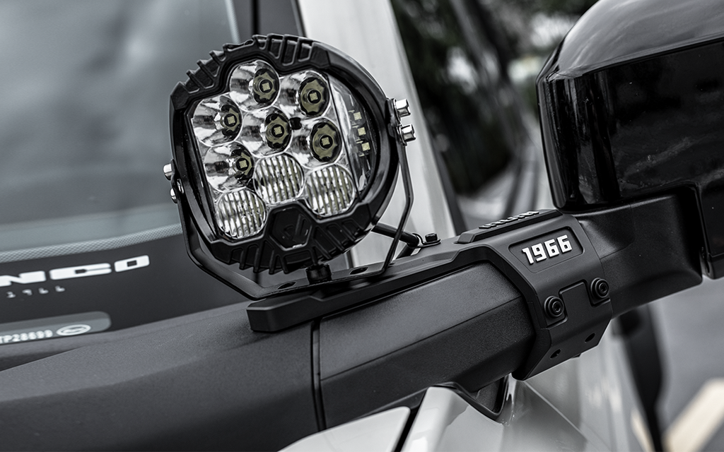 IRURI-RETURN Bronco A-Pillar Light Bar Mount （a pair）