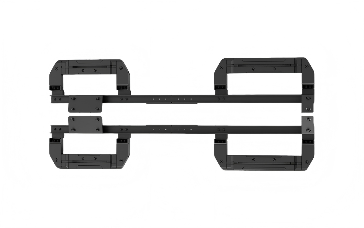 IRURI Fang Cheng Bao 5 Modular Side Steps - Aviation Al-Mg Alloy - Rock Sliders - 1 Pair