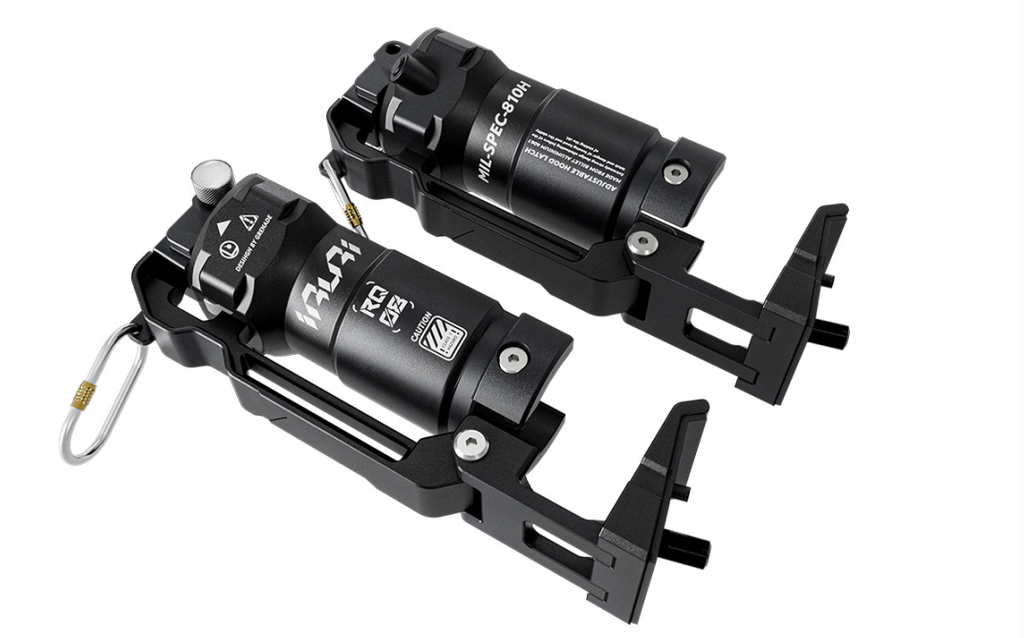 IRURI "Grenade" Hood Latch & Sand Mirror Kit for Jeep Wrangler（a pair）