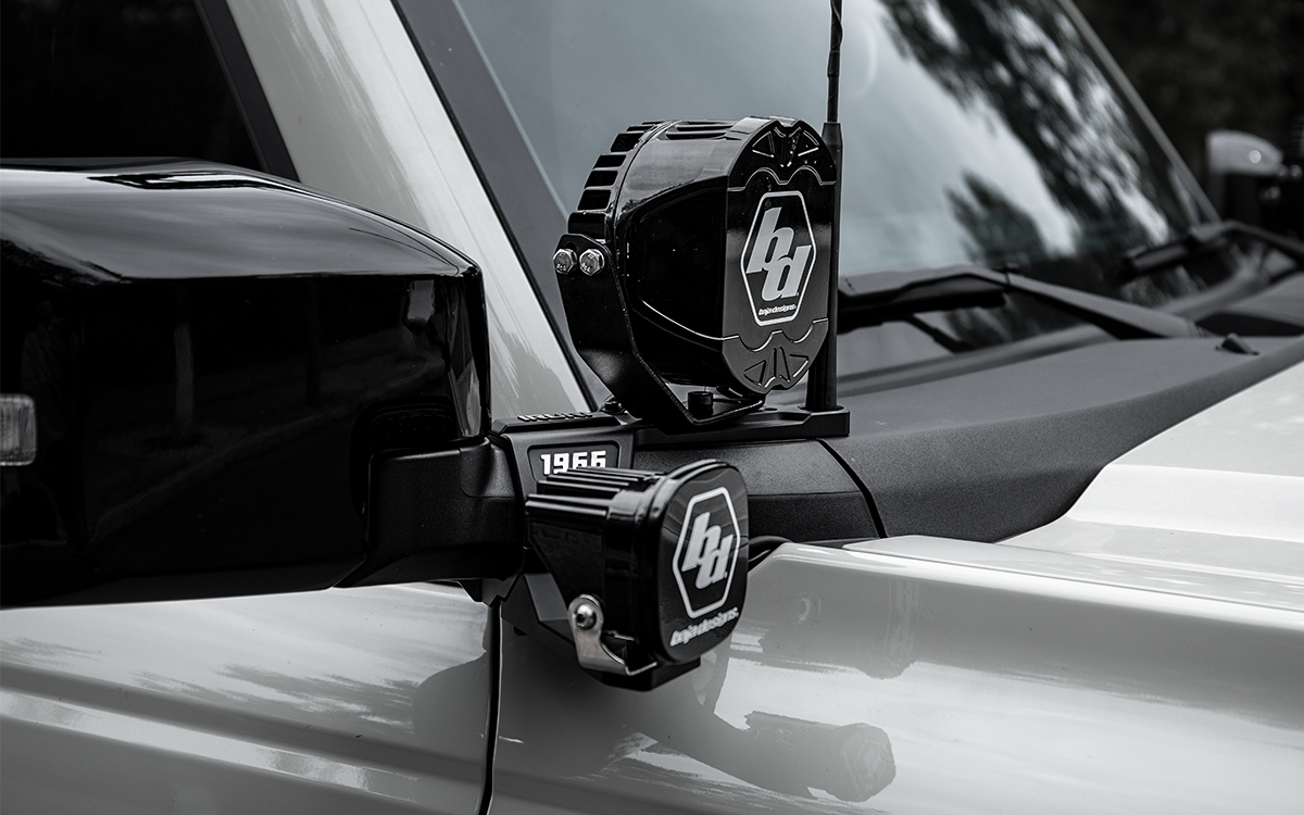 IRURI-RETURN Bronco A-Pillar Light Bar Mount （a pair）
