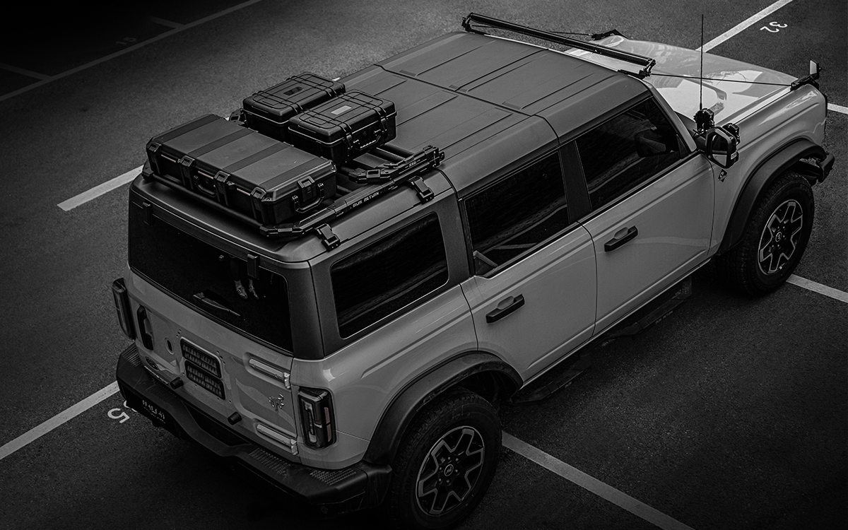 IRURI Tactical Folding Roof Rack -Ford Bronco