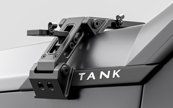 IRURI Tank 700 A-Pillar Light Mounts