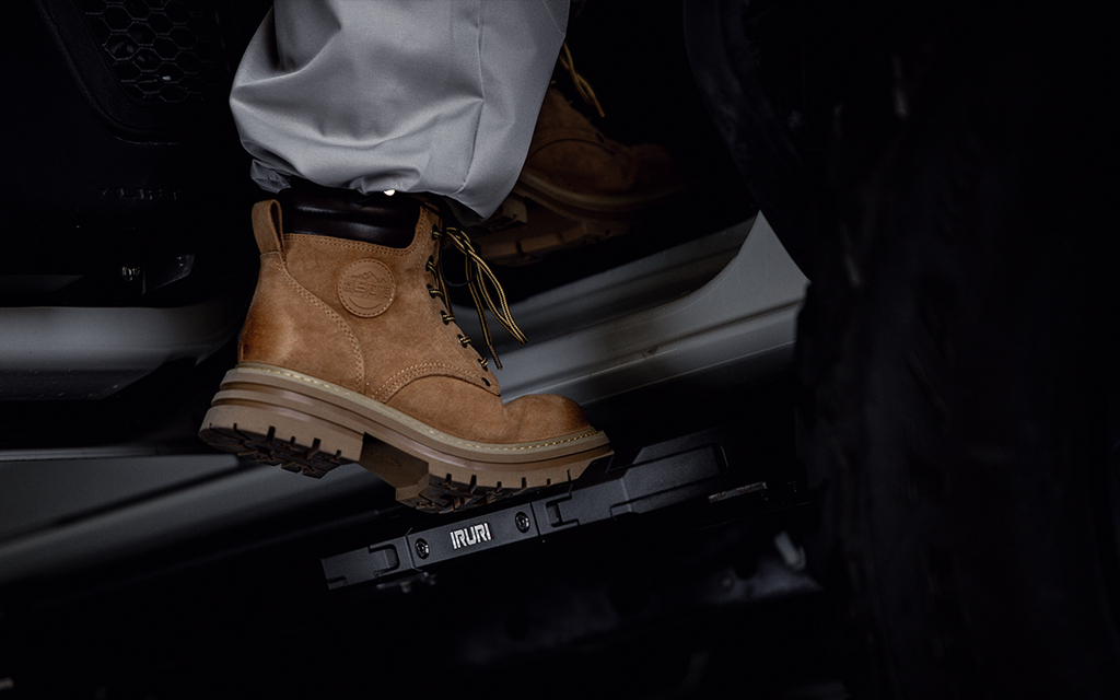 IRURI Quick-Release Rock Rail Side Steps for Ford Bronco（a pair）