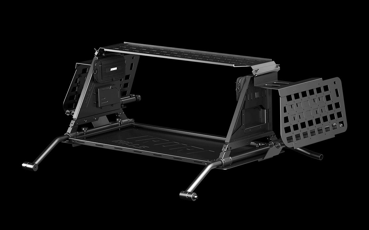 IRURI Rear Cargo Management System for Toyota Land Cruiser Prado LC250