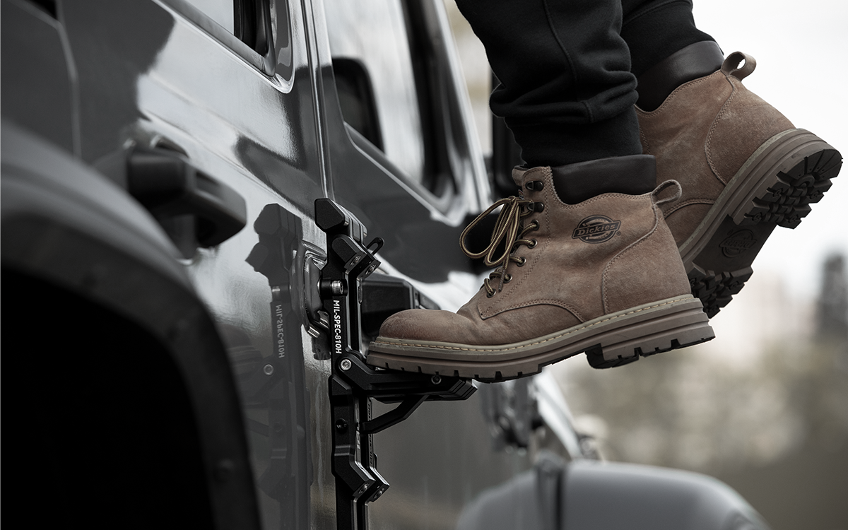 IRURI Rugged Side Ladder – Roof Access Ladder for Jeep Wrangler
