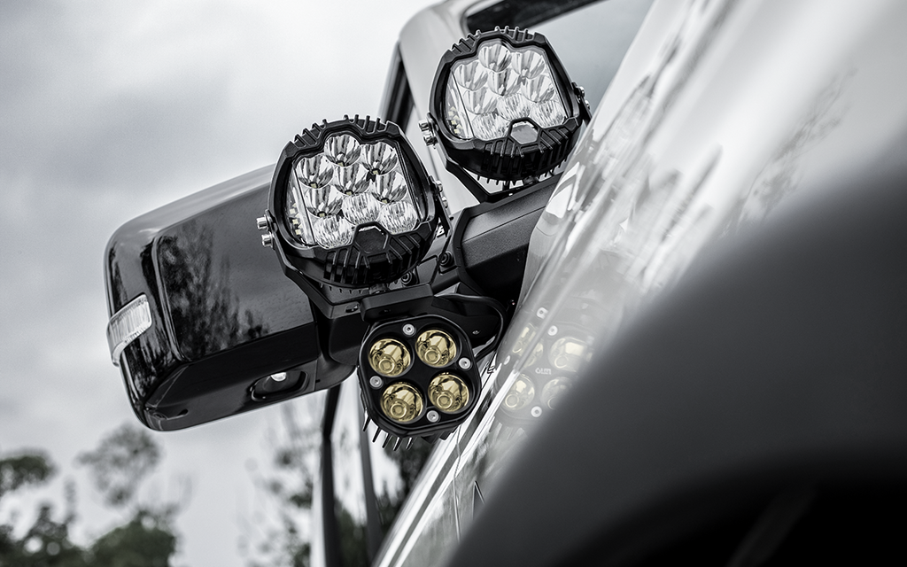 IRURI-RETURN Bronco A-Pillar Light Bar Mount （a pair）
