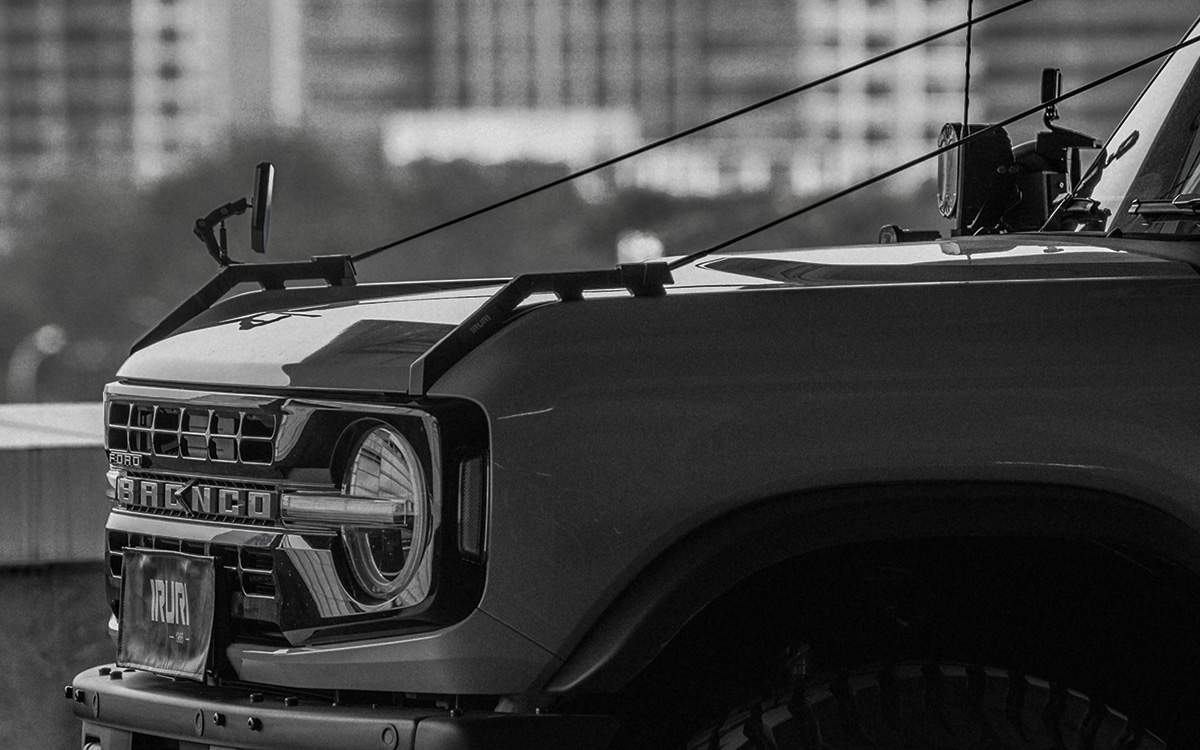 IRURI-RETURN Bronco "Rainforest" Branch Deflector（a pair）
