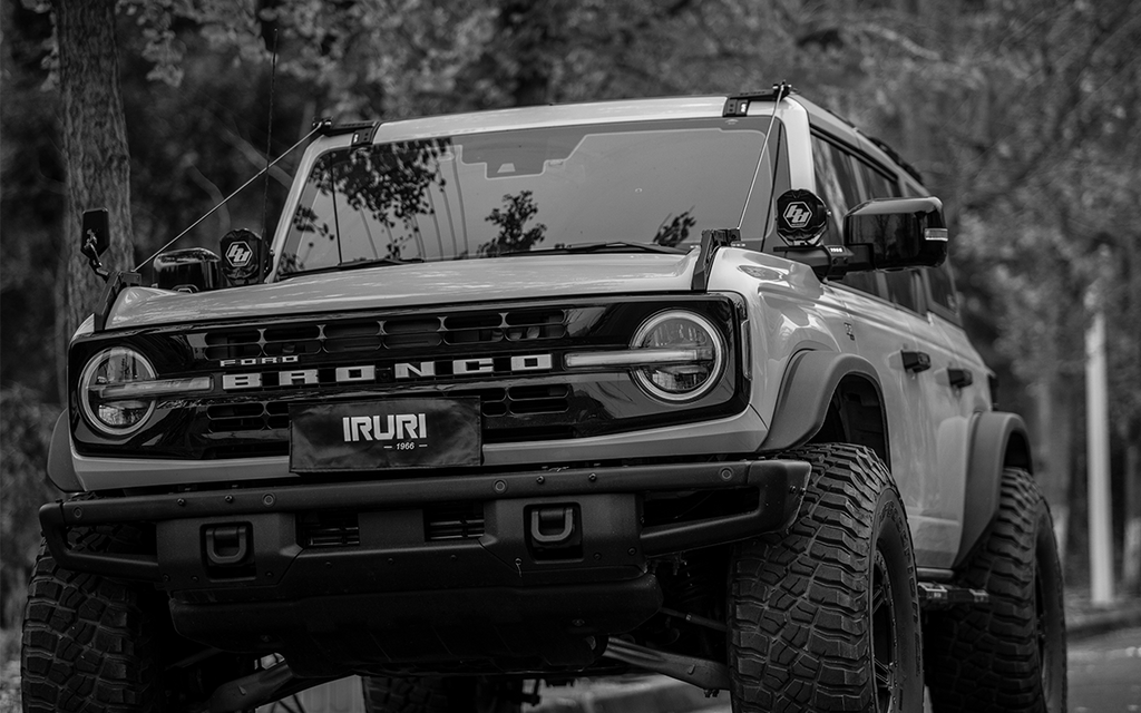 IRURI-RETURN Bronco "Rainforest" Branch Deflector（a pair）