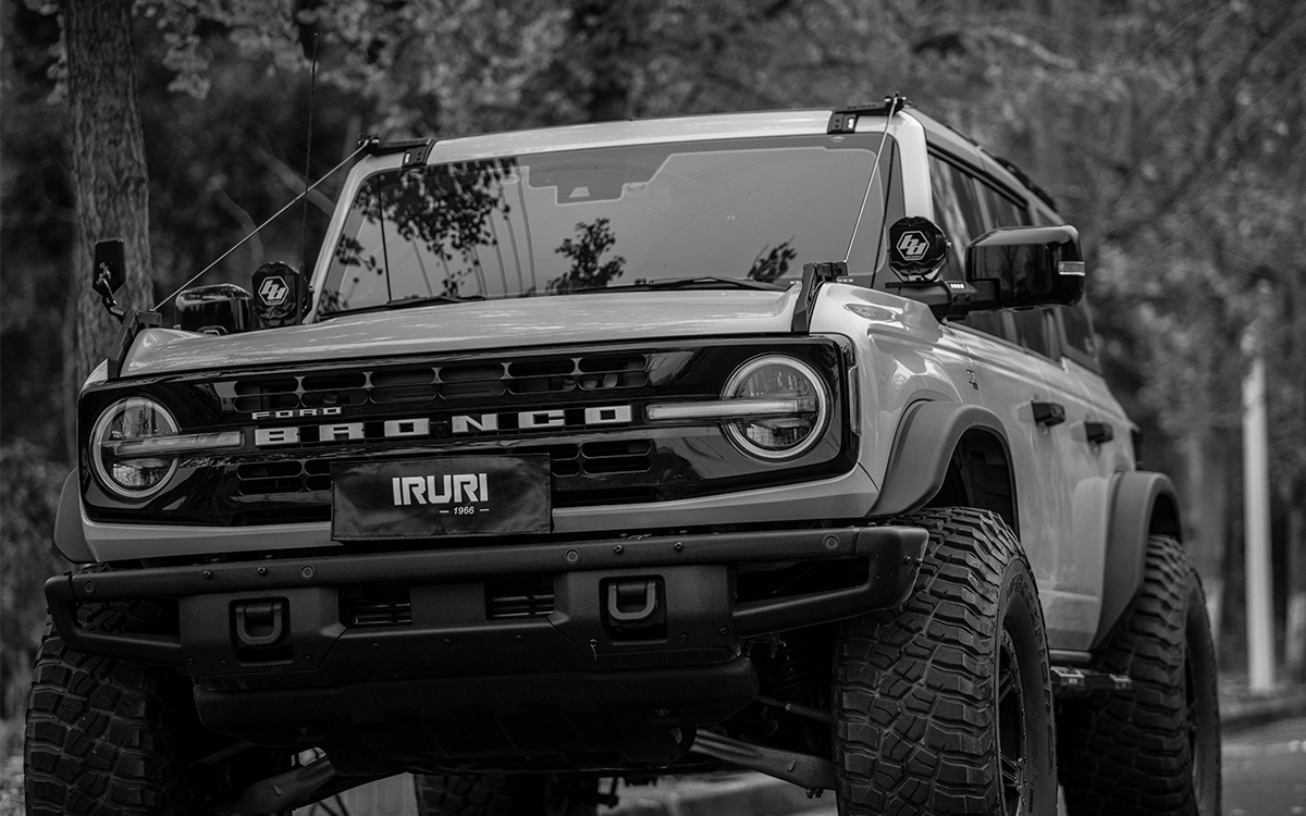 IRURI-RETURN Bronco "Rainforest" Branch Deflector（a pair）