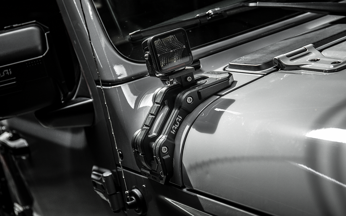 IRURI Origin A-Pillar Light Mount（a pair）