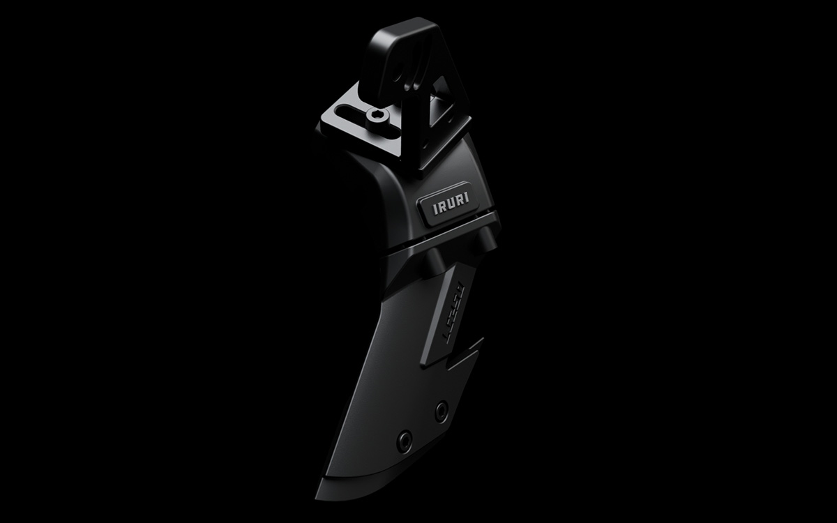 IRURI-HILLS Roof Light Bar Brackets for Lexus GX550（a pair）