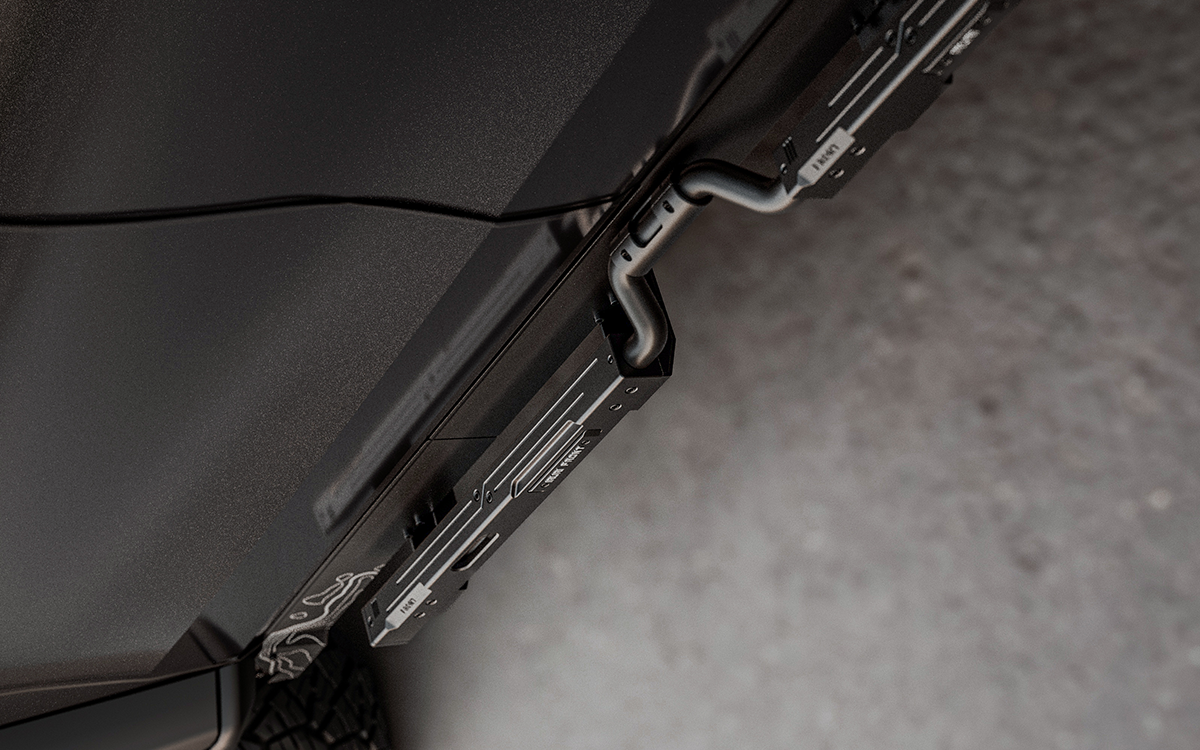 IRURI Tank 300 Side Step Bars（a pair）