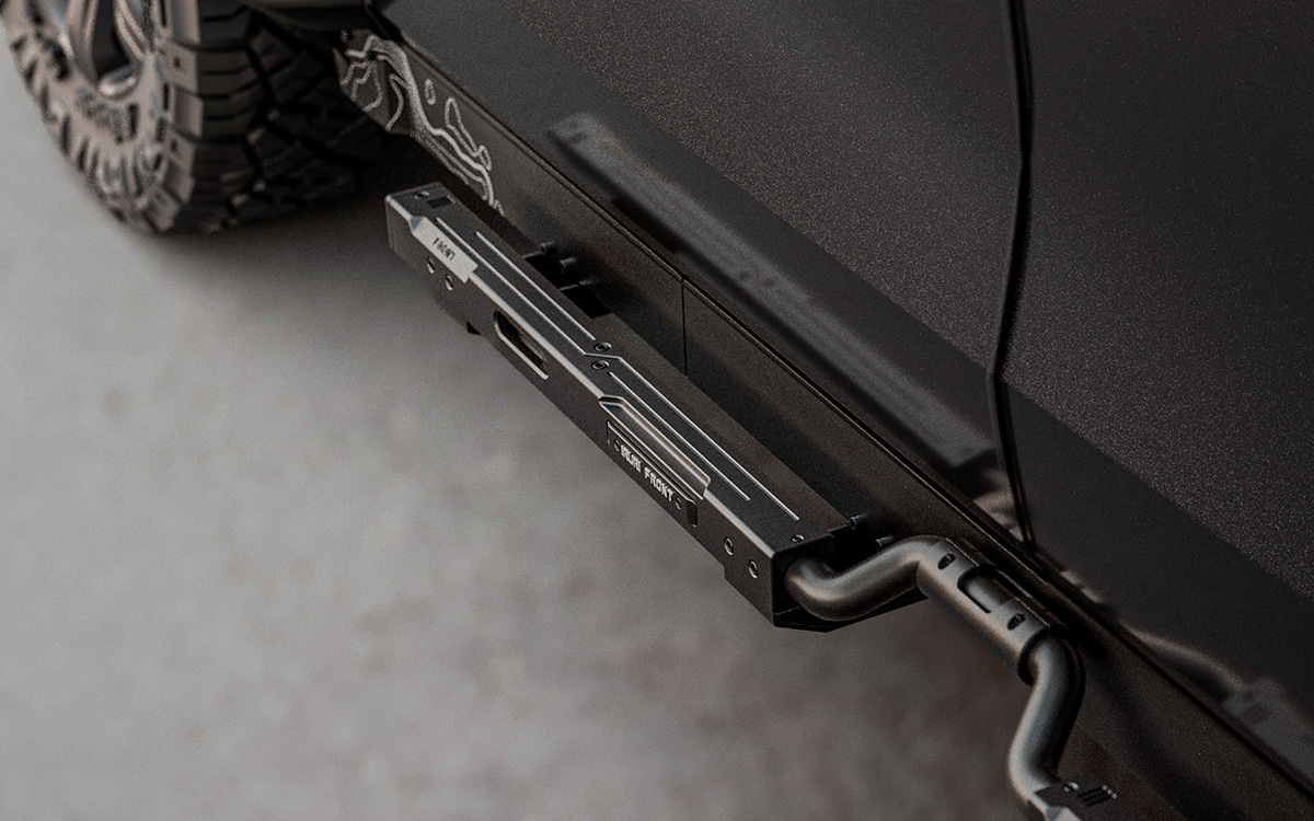 IRURI Tank 300 Side Step Bars（a pair）