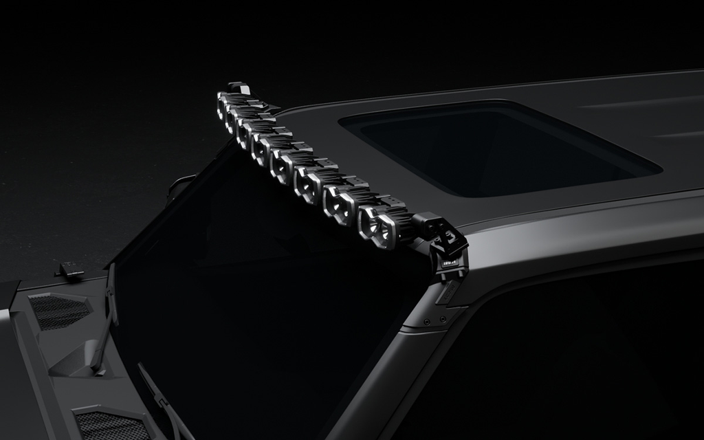 IRURI-HILLS Roof Light Bar Brackets for Lexus GX550（a pair）