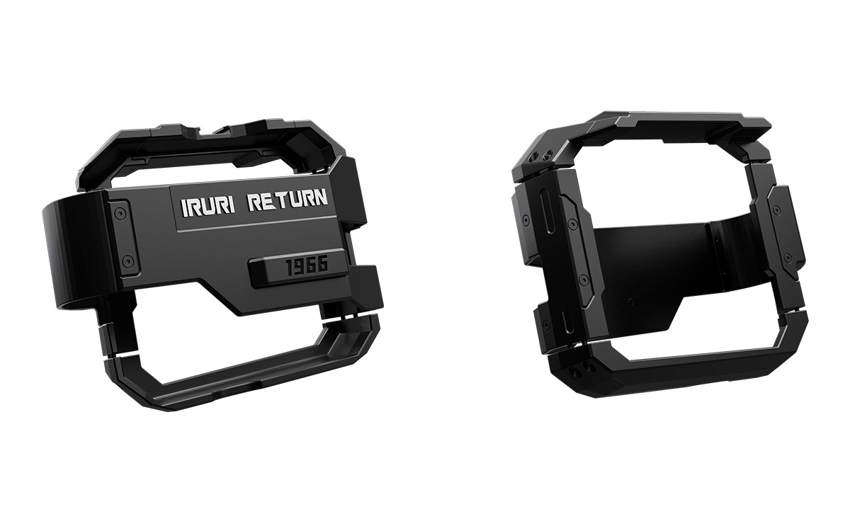 IRURI- RETURN Bronco Outer Rear View Mirror Caps & Rain Visors (Pair)