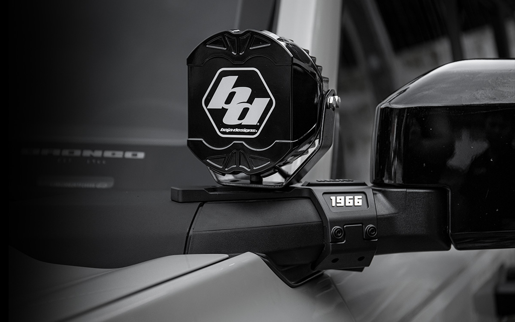 IRURI-RETURN Bronco A-Pillar Light Bar Mount （a pair）