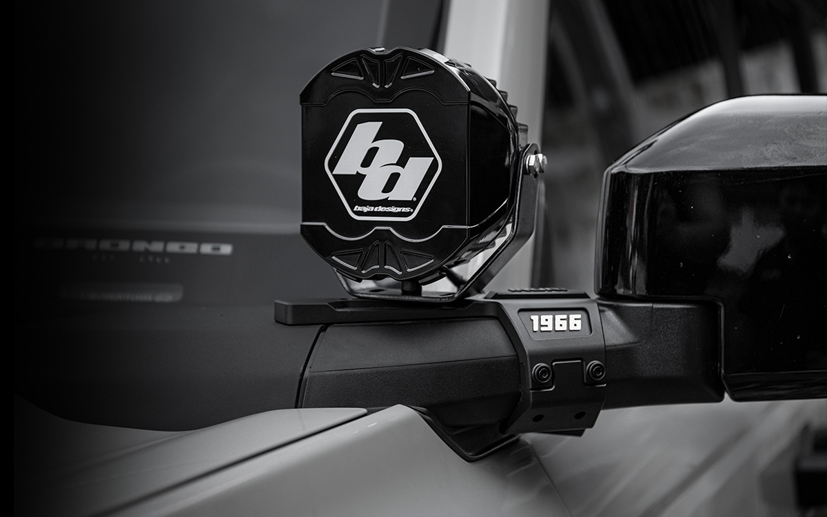 IRURI-RETURN Bronco A-Pillar Light Bar Mount （a pair）