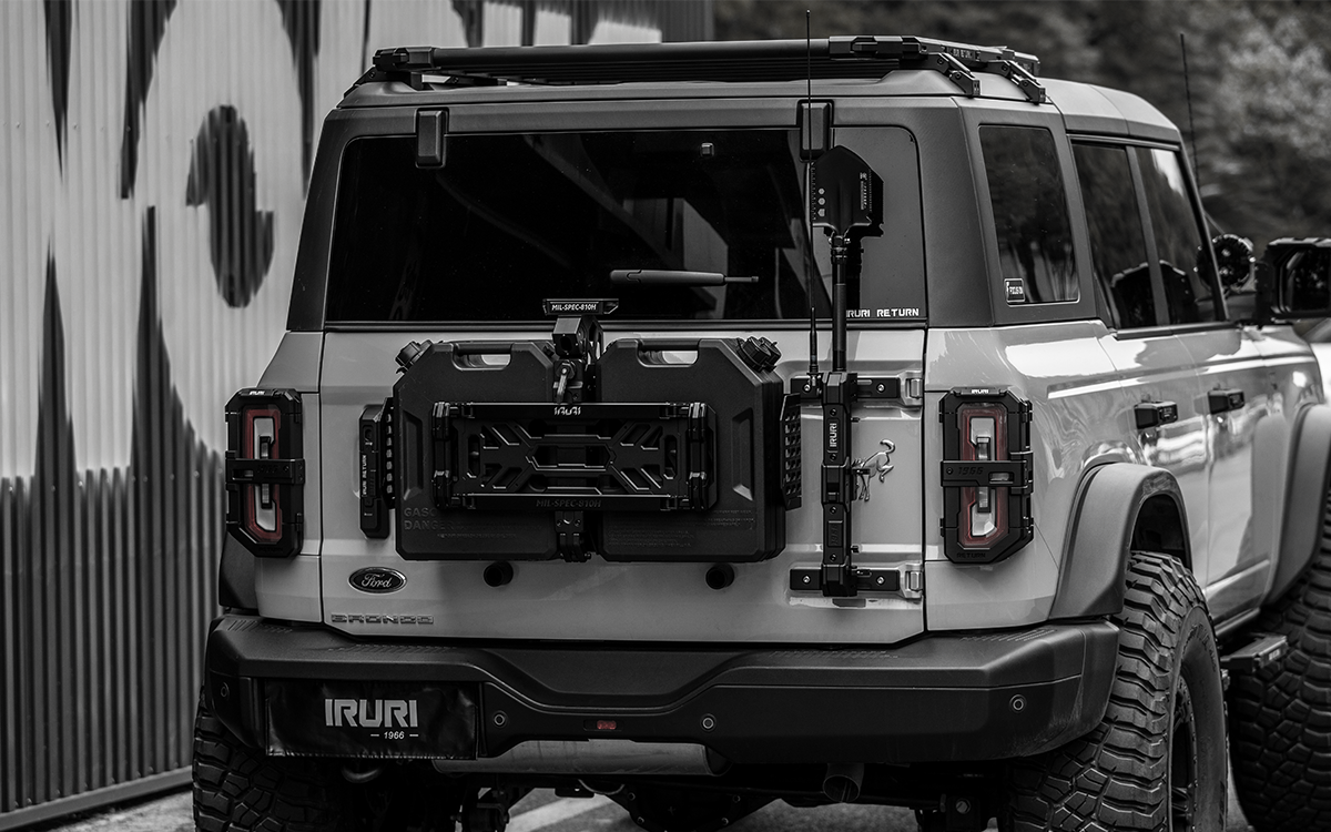 IRURI-RETURN Bronco Tail Light Guards(a pair）