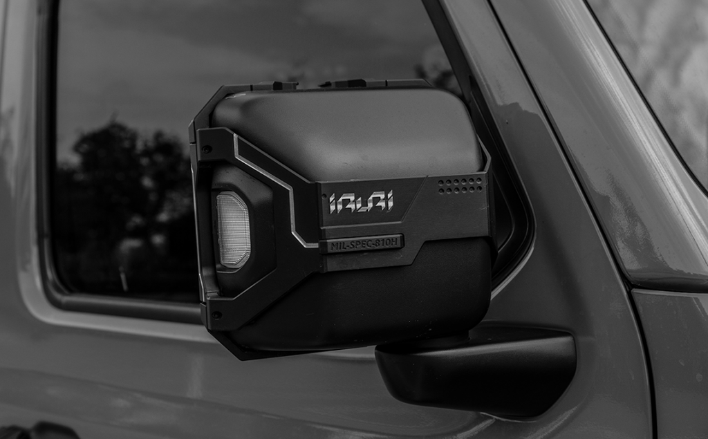 IRURI Side Mirror Covers for Jeep Wrangler（a pair）