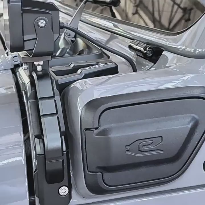 IRURI A-Pillar Light Mounting Bracket for Jeep Wrangler