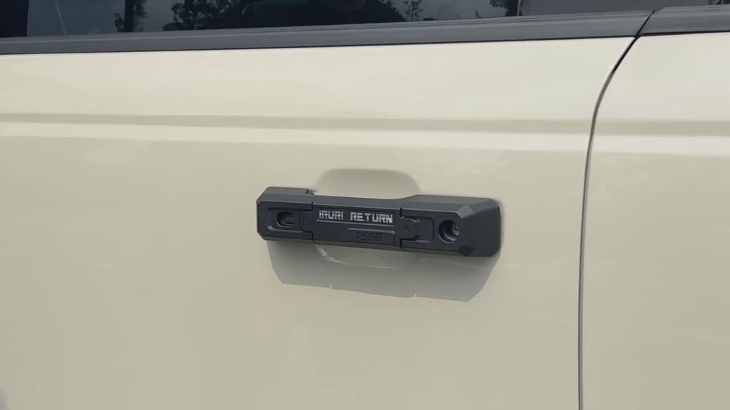 IRURI-RETURN Bronco Door Handle Covers（5pcs Set）